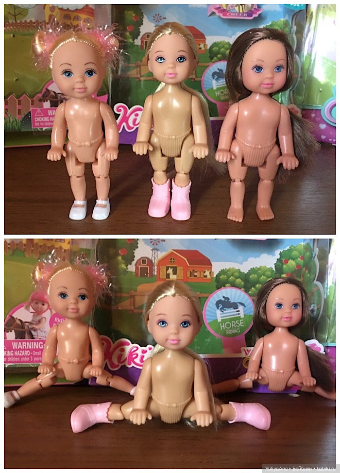 Обзор юных всадниц- Еви, Кики, Сайри и неизвестные китайчата