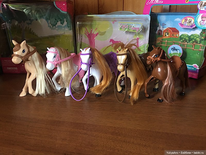 Обзор юных всадниц- Еви, Кики, Сайри и неизвестные китайчата