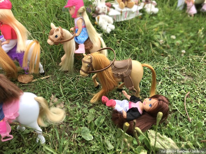 Скачки на пони по-деревенски