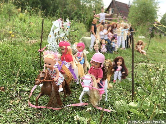 Скачки на пони по-деревенски