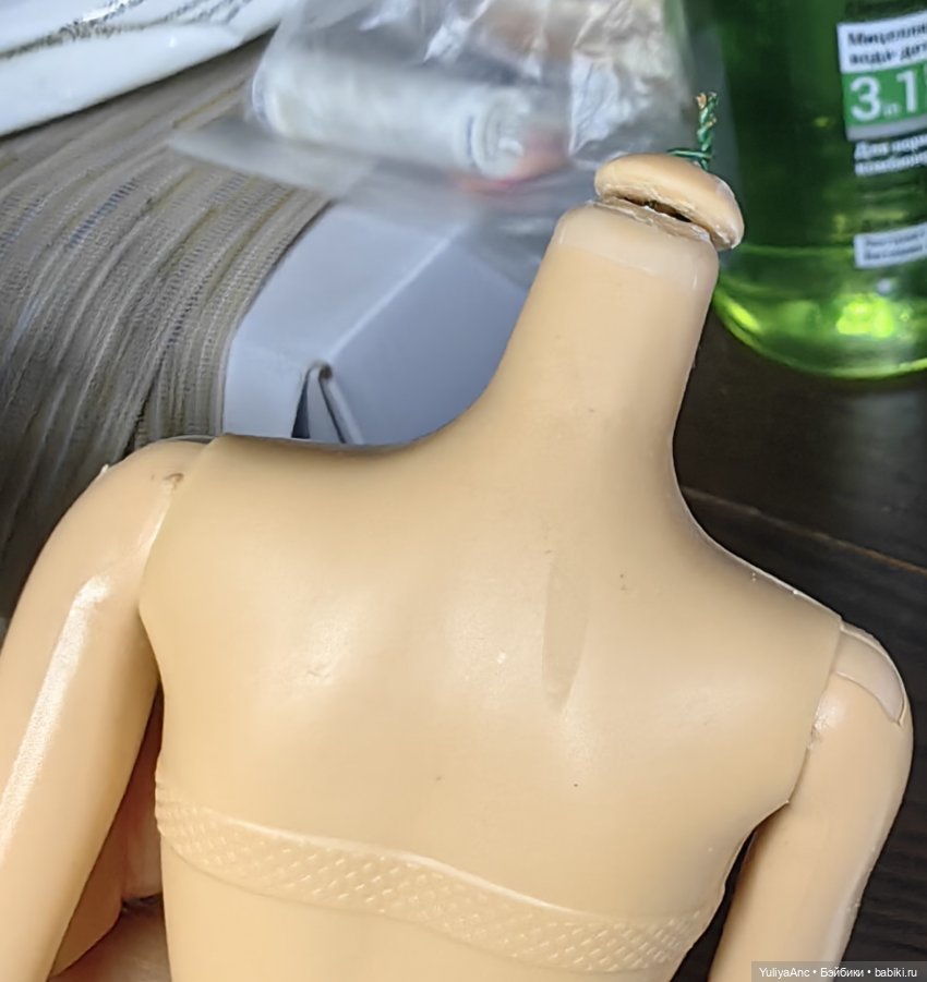 Что делать, если виниловая голова оплавляет пластик шеи (фото 2)