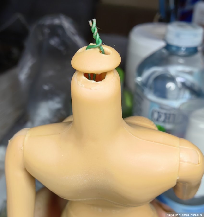 Что делать, если виниловая голова оплавляет пластик шеи (фото 6)