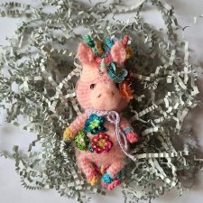 Брошь-Единорог