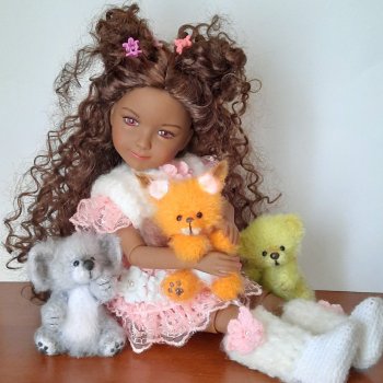 Куклодетки с пушистиками