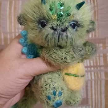 Дракошка в стиле тедди