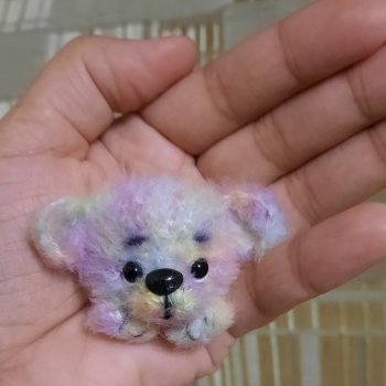 Мишка - брошка