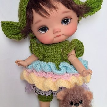 Комплект Зеленый Дракончик