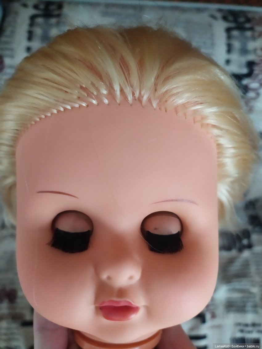 Первая перепрошивка | Бэйбики Первая перепрошивка — Перепрошивка волос и восстановление париков: МК (фото 6)