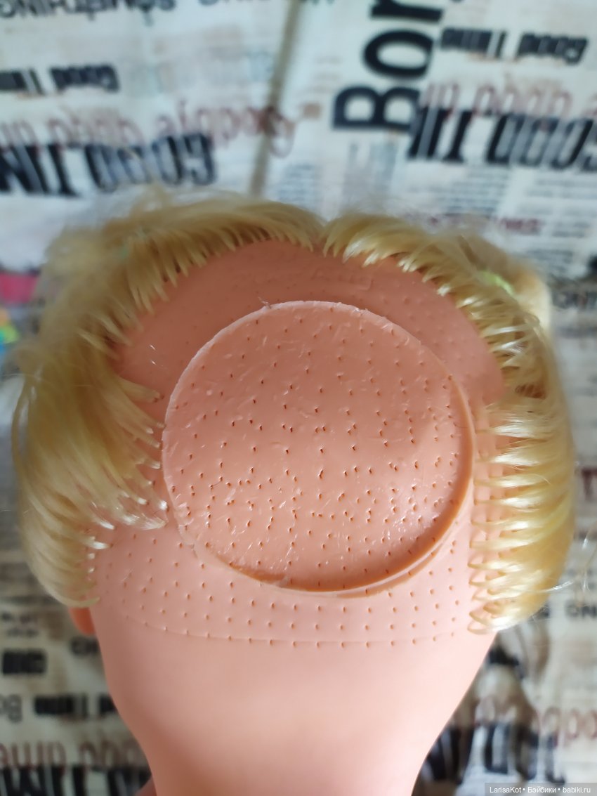 Первая перепрошивка | Бэйбики Первая перепрошивка — Перепрошивка волос и восстановление париков: МК (фото 4)