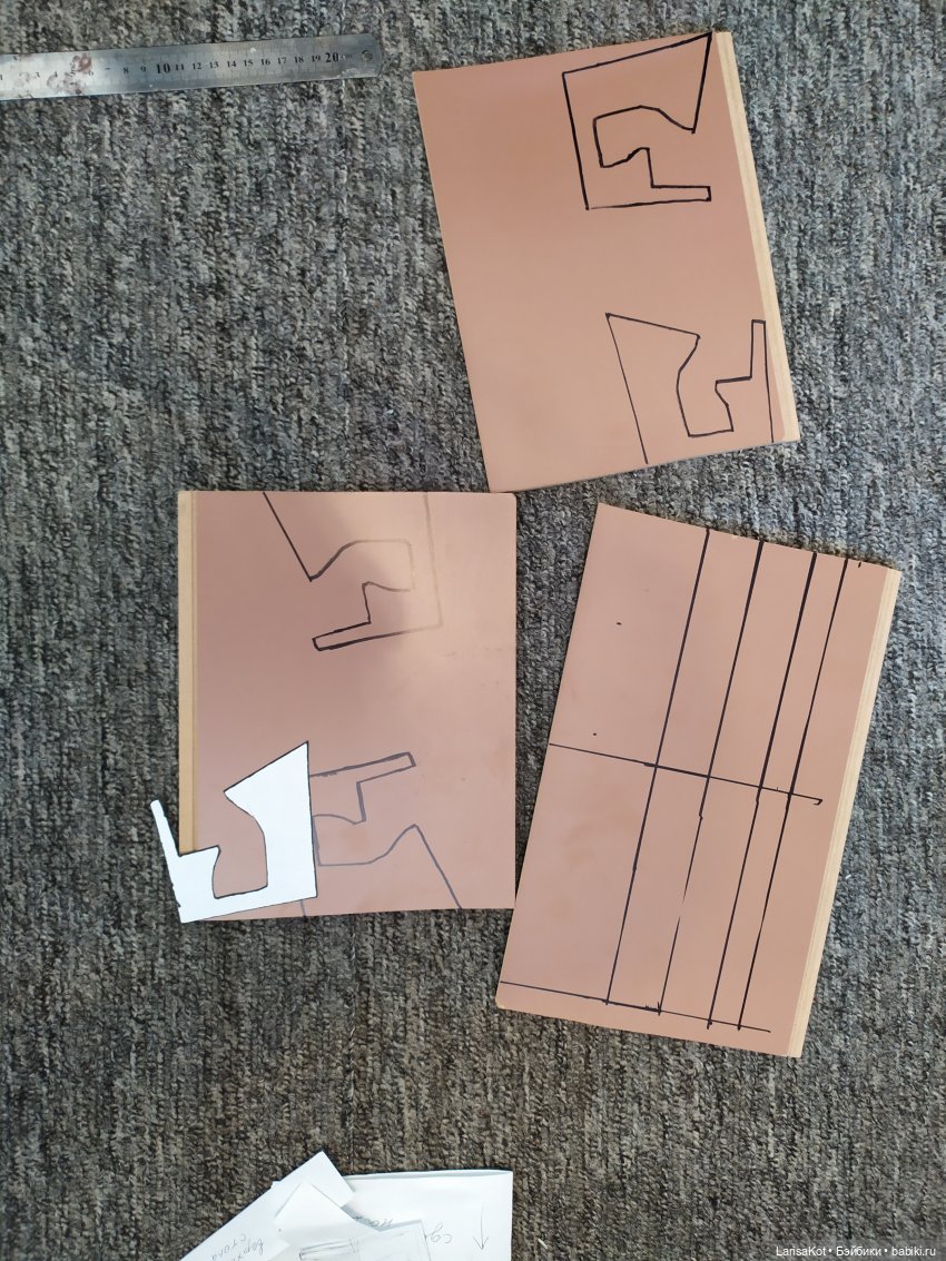 МК школьная парта — Кукольная мебель своими руками: МК (фото 3)