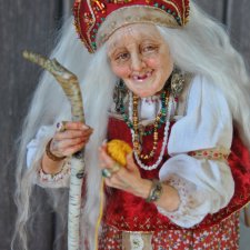 Баба Яга и путеводный клубочек