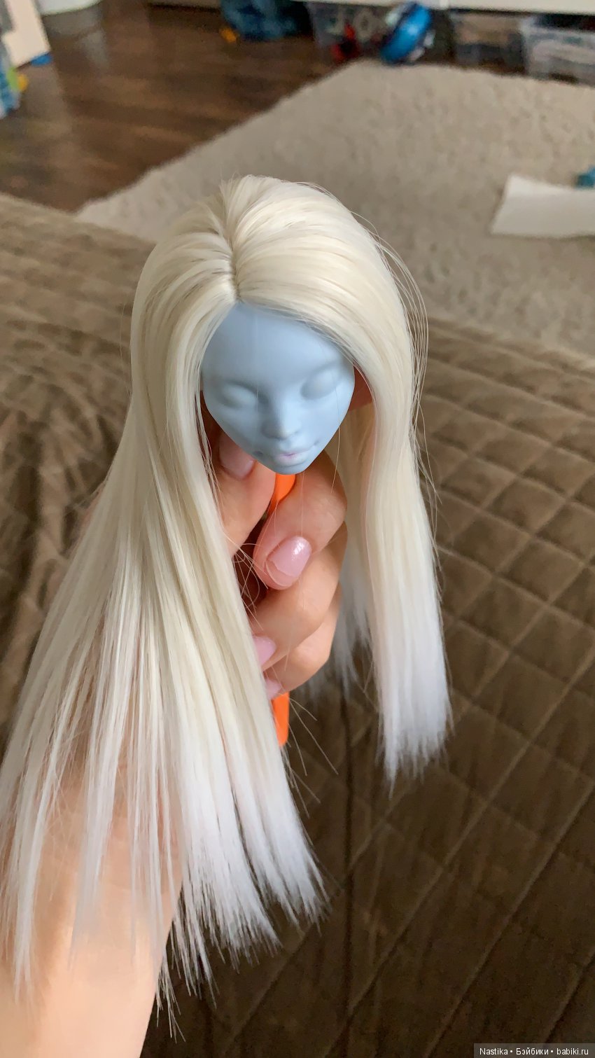 Моя переделка куклы, первый опыт (фото 3)