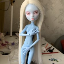 Моя переделка куклы, первый опыт