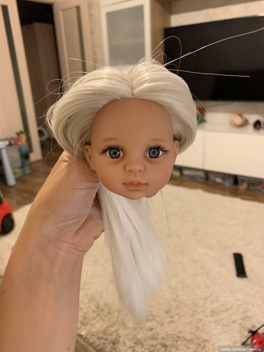 Подделка на Паолочку — Перепрошивка волос и восстановление париков: МК (фото 5)