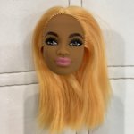 Голова Барби  с медовыми волосами Fashionistas
