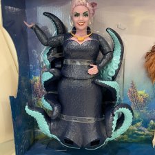 Урсула из сета Disney The Little Mermaid Ariel, King Triton & Ursula Dolls, Set