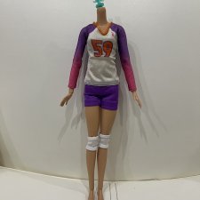Тело в аутфите Барби волейболистка, "Безграничные движения"