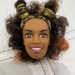 Голова Melanie Brown from Spice Girl Мелани Браун
