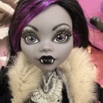 #3 Monster High Reel Drama Clawdeen Wolf in Black and White