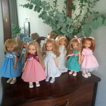 Мои куклы Паола Рейна