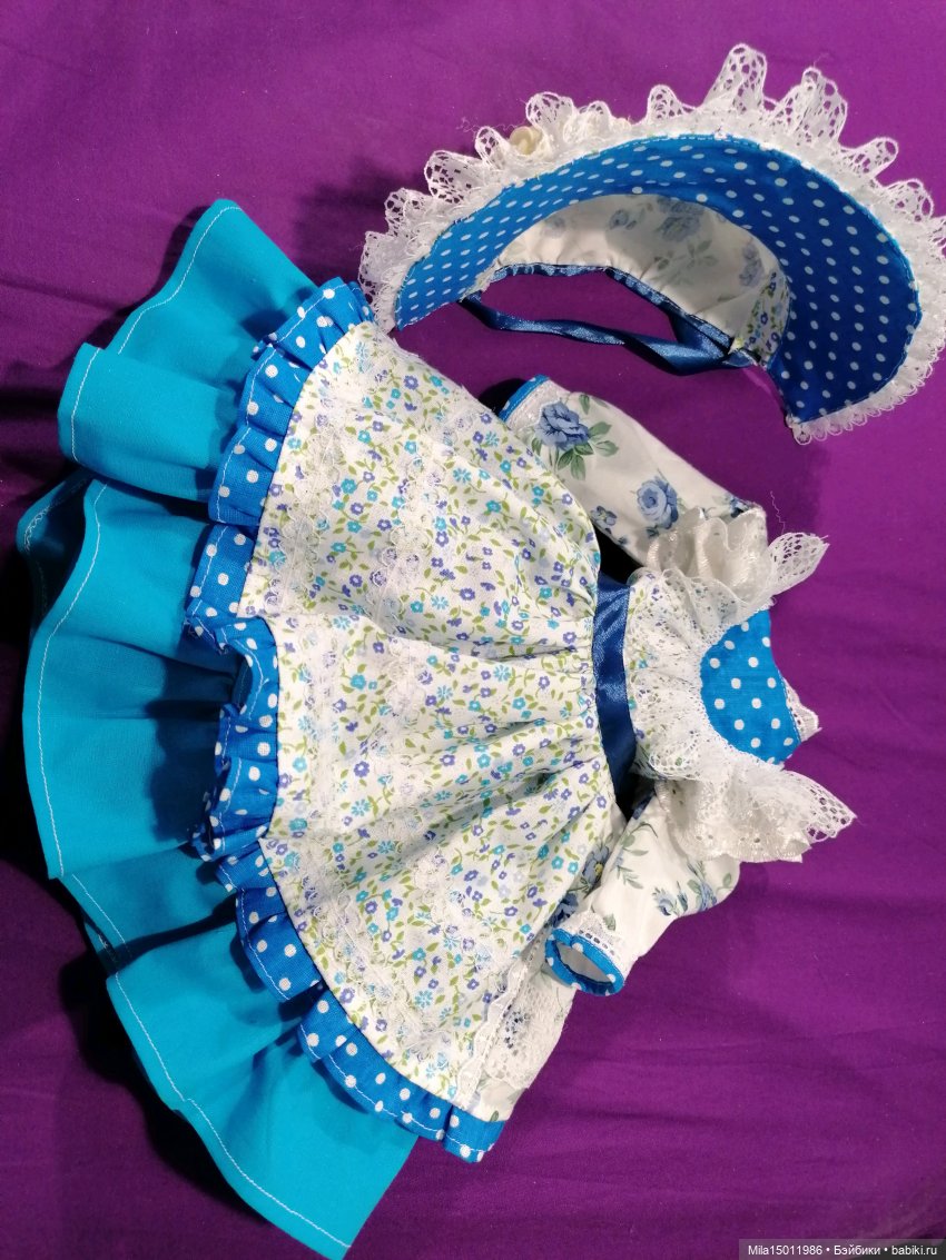 Новый наряд для куклы дочери (фото 5)