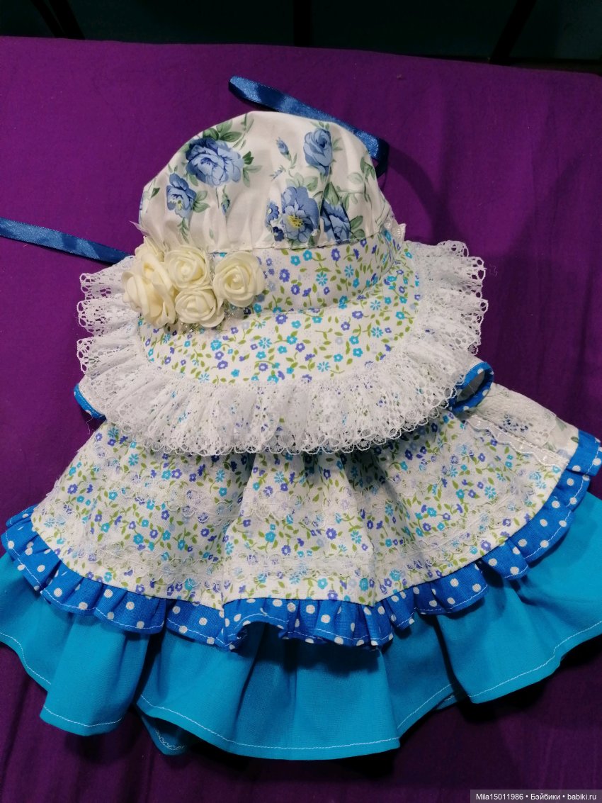 Новый наряд для куклы дочери (фото 6)