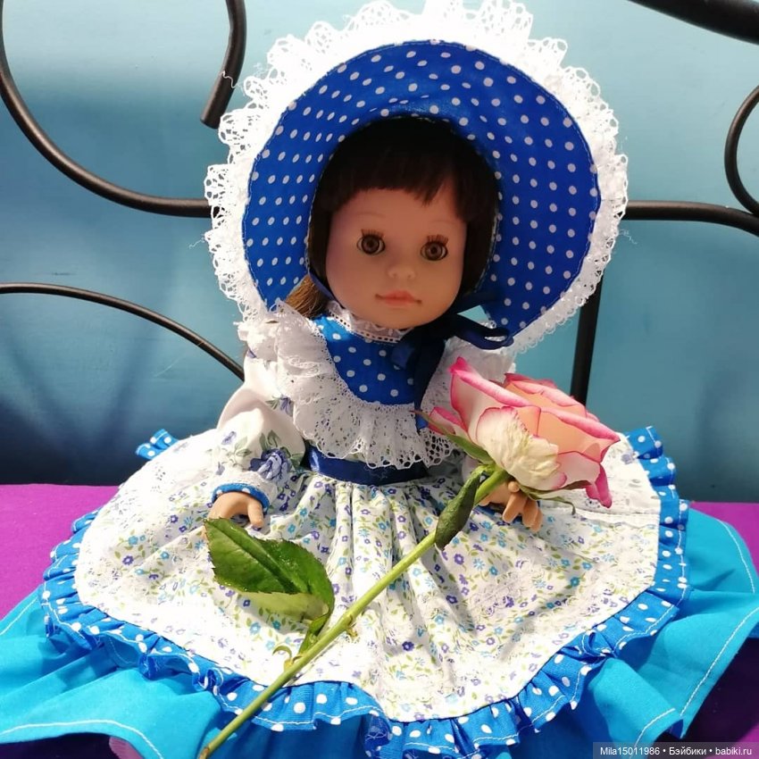 Новый наряд для куклы дочери (фото 8)