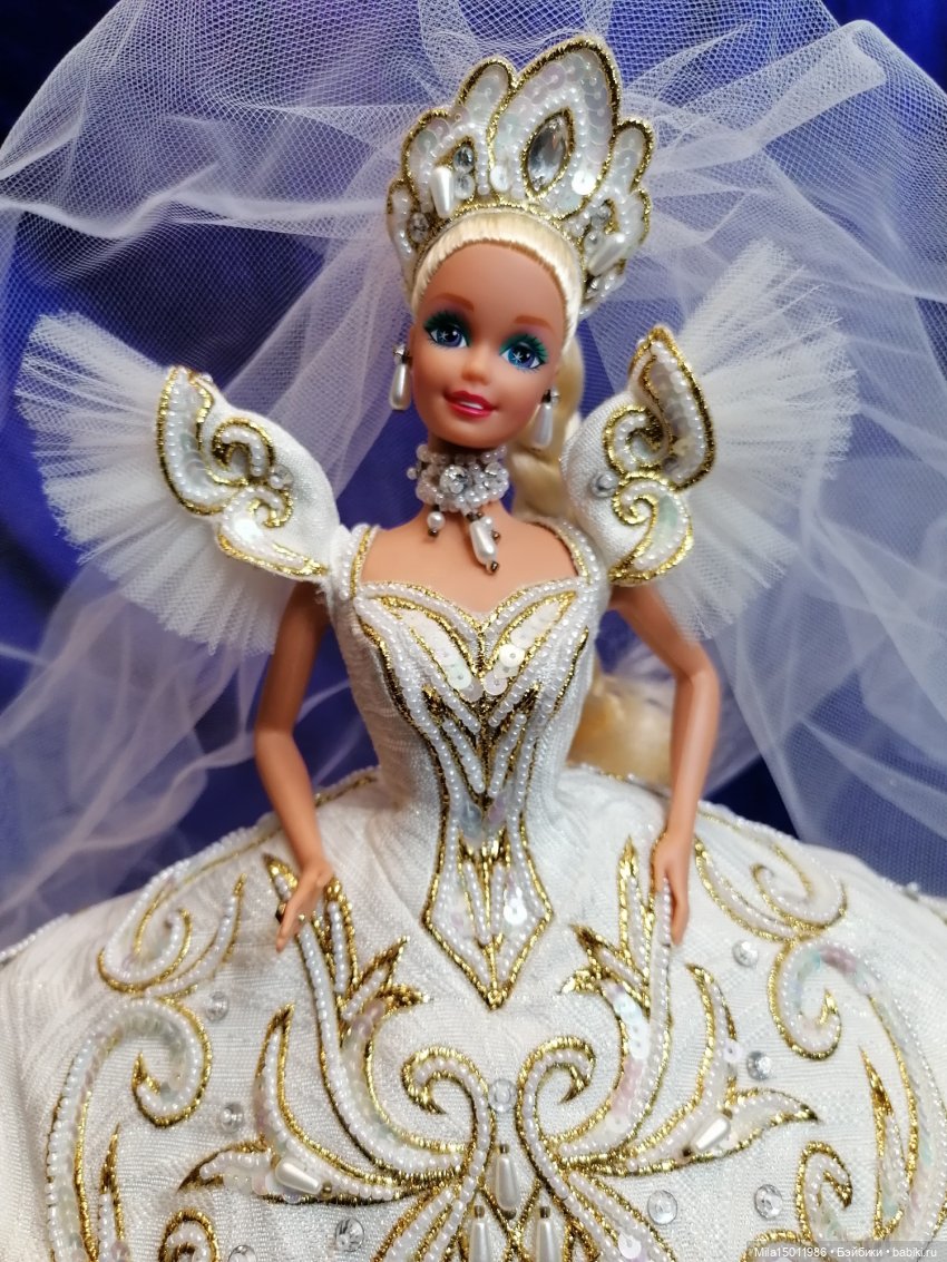 Empress Bride Barbie Bob Mackie 1992 | Бэйбики Empress Bride Barbie Bob Mackie 1992 (фото 10)