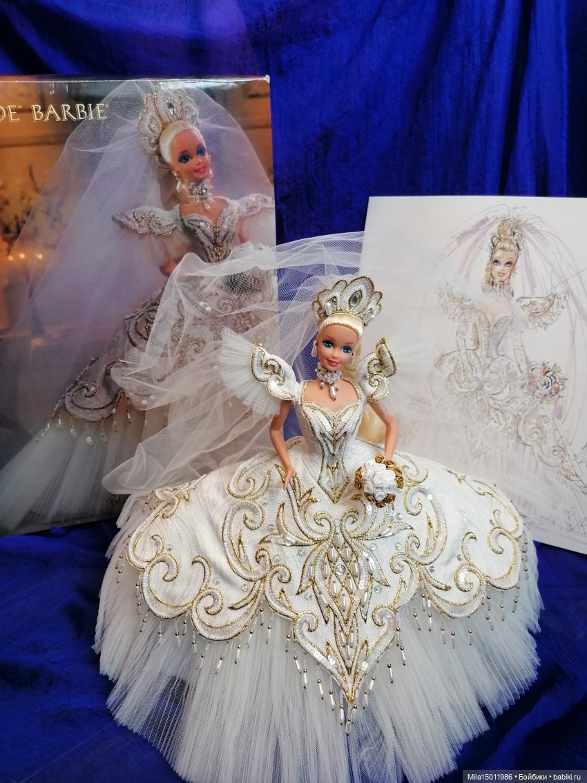 Empress Bride Barbie Bob Mackie 1992 | Бэйбики Empress Bride Barbie Bob Mackie 1992