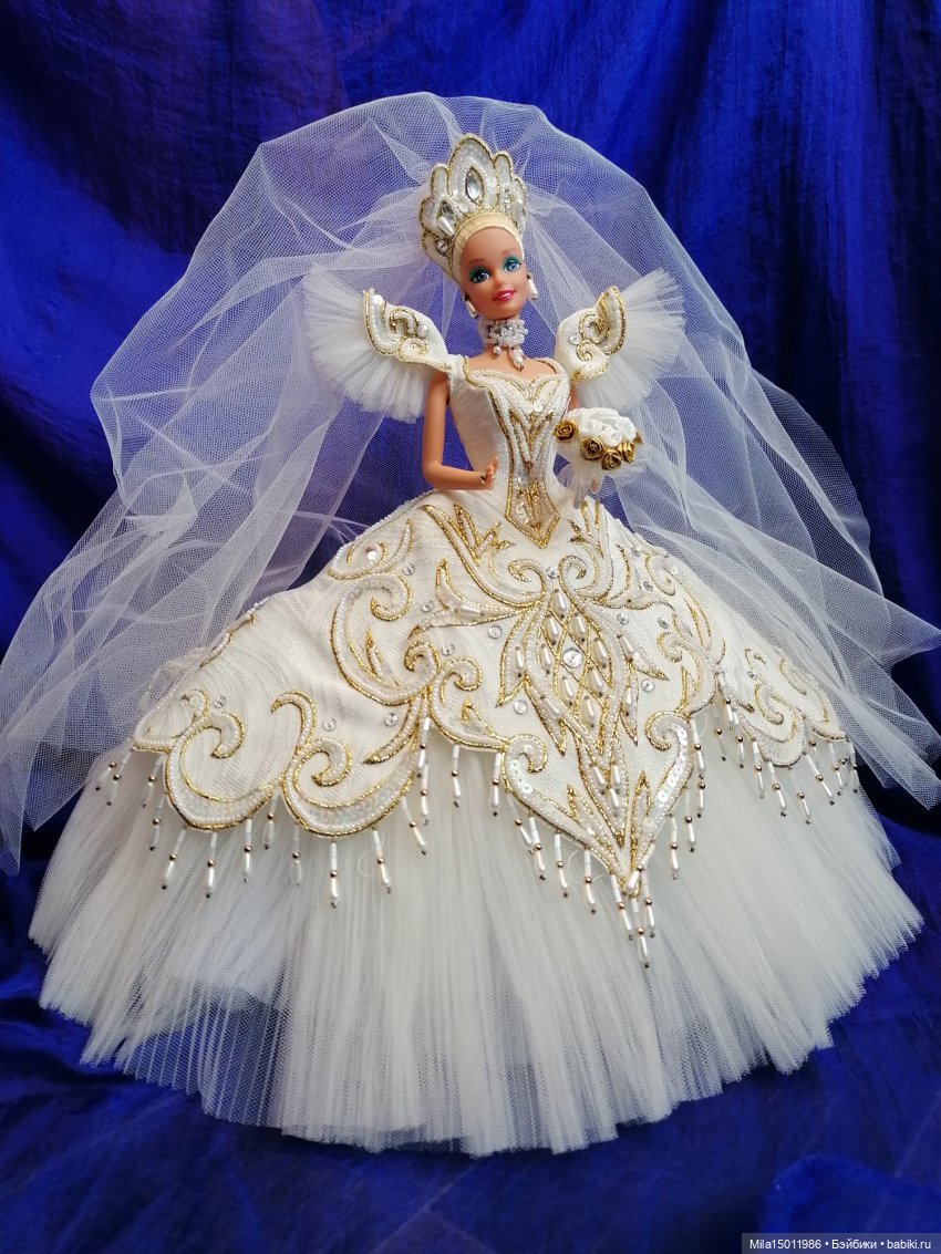 Empress Bride Barbie Bob Mackie 1992 | Бэйбики Empress Bride Barbie Bob Mackie 1992 (фото 8)