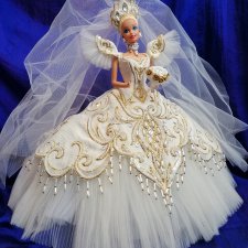 Empress Bride Barbie Bob Mackie 1992