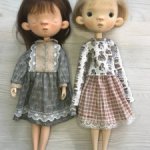 Одежда для кукол на теле Obitsu 22