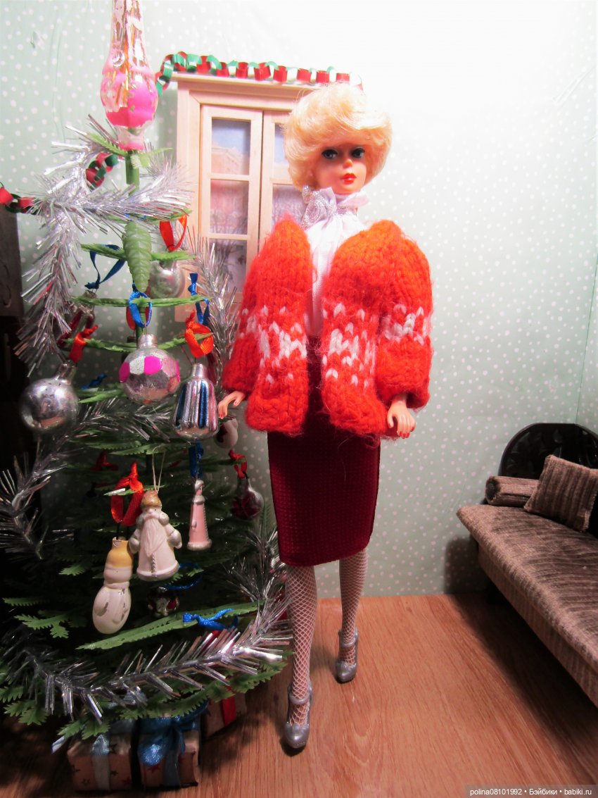 Новогодний румбокс в ретро стиле (фото 9)