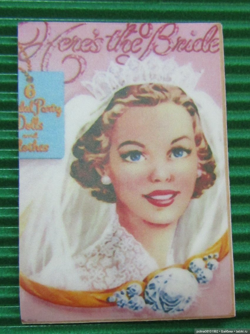 Наклейки с обложками винтажных бумажных кукол. Интересная находка на АлиЭкспресс (фото 5)