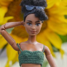 Barbie fashionistas 185 CUSTOM на теле mtm petite