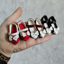 Туфли для bjd 1/6, три пары