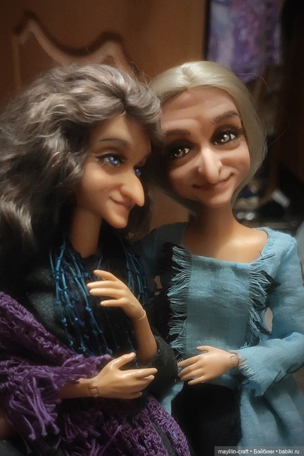 Светлая бабушка Руся — Гибриды шарнирных кукол (не БЖД): подбор тела (фото 3)