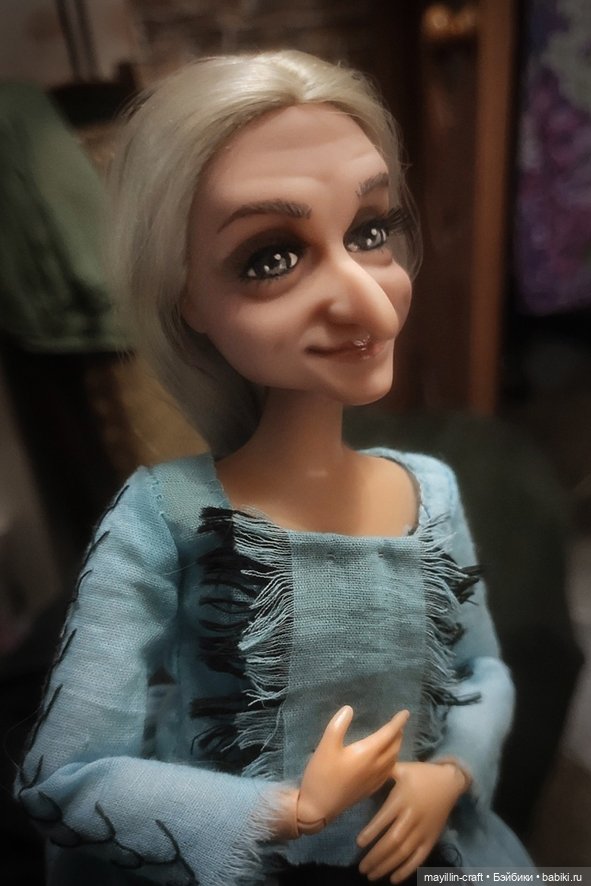 Светлая бабушка Руся — Гибриды шарнирных кукол (не БЖД): подбор тела