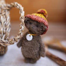 Ладошечный Мишка подглядывает за осенью 🍂🥮🥰🥰🥰