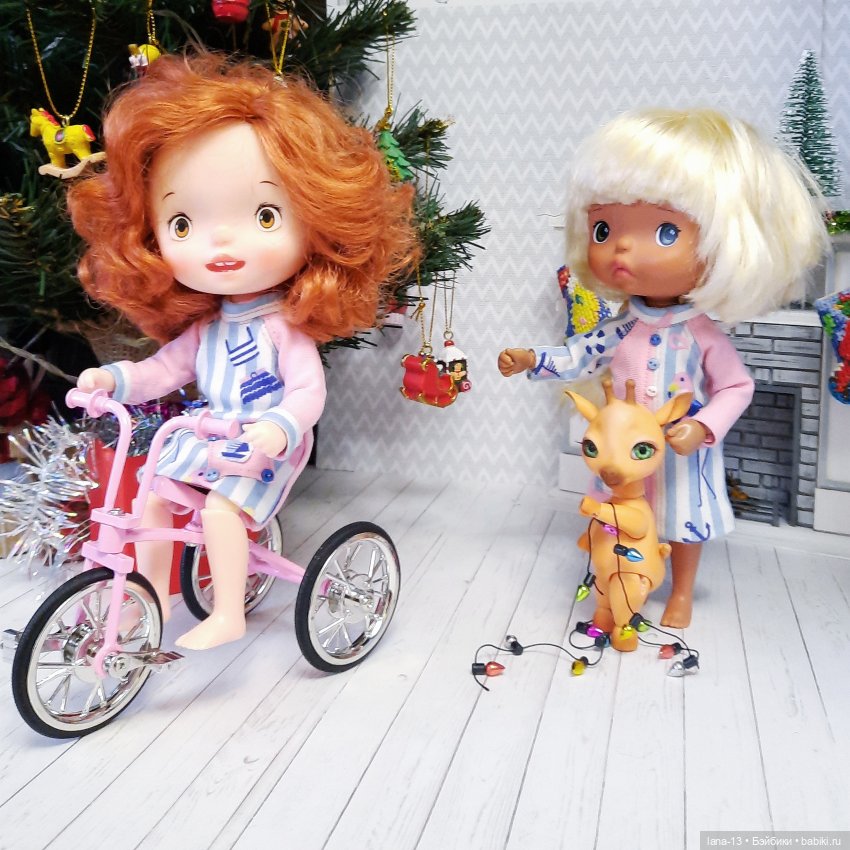 Новогоднее утро - 2 — Азиатские виниловые куклы (разное): Китай (фото 3)