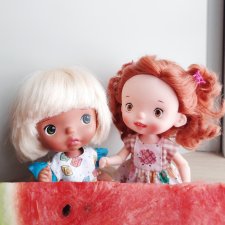 Арбузы бывают разные - желтые и красные!