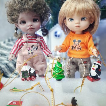 Как мы елку наряжали (продолжение)