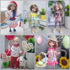 Одежда для Жу (Дарья Нужнова) и пижамных принцесс