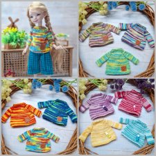 Одежда для Жу(Д.Нужнова), Гуля, Муся (В.Игнатьева),пижамных принцесс и схожих по параметрам девочек