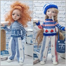 Одежда для Жу(Д.Нужнова), Гуля, Муся (В.Игнатьева),пижамных принцесс и схожих по параметрам девочек