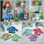 Одежда для Жу(Д.Нужнова), Гуля, Муся (В.Игнатьева),пижамных принцесс и схожих по параметрам девочек