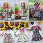 Одежда для Жу(Д.Нужнова), Гуля, Муся (В.Игнатьева),пижамных принцесс и схожих по параметрам девочек