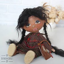 Кукла индийская навахо!   Вождь или вождиха  краснокожих (как правильно?)