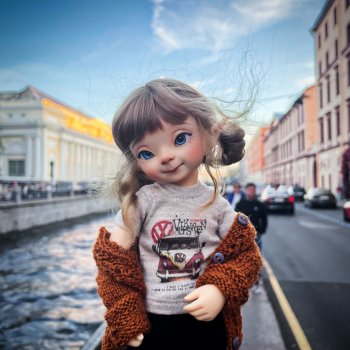 Пупу-старшая освоилась дома