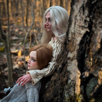 Бабуля с внучкой